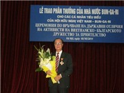 Bóng đá anh, ngoại hạng anh, lịch thi đấu euro 2012, GS Vũ Hướng được nhận Huân chương của Tổng thống Bulgaria